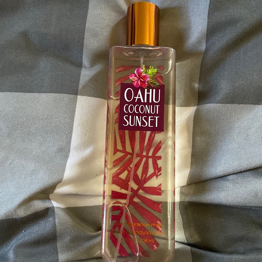 Oahu coconut sunset perfume